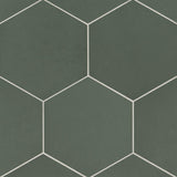 Bedrosians Makoto Midori Green 10-in x 11-in Matte Porcelain Floor and Wall Tile (10.76 sq ft/Carton)