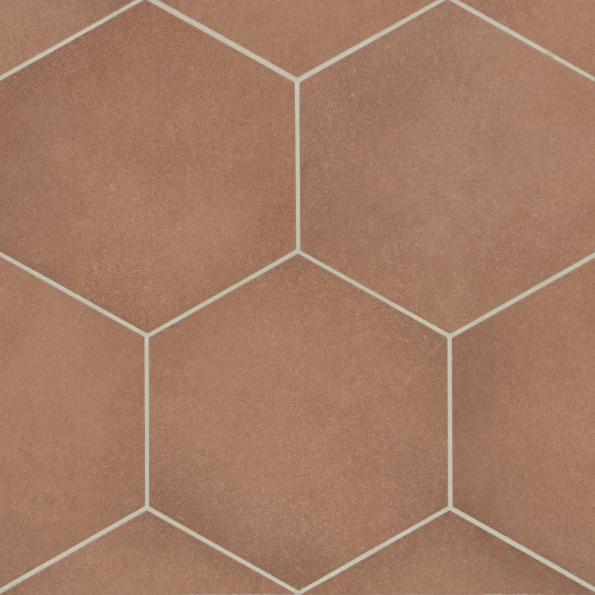 Bedrosians Makoto Umi Terracotta 10-in x 11-in Matte Porcelain Floor and Wall Tile (10.76-sq. ft/ Carton)