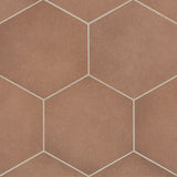 Bedrosians Makoto Umi Terracotta 10-in x 11-in Matte Porcelain Floor and Wall Tile (10.76-sq. ft/ Carton)