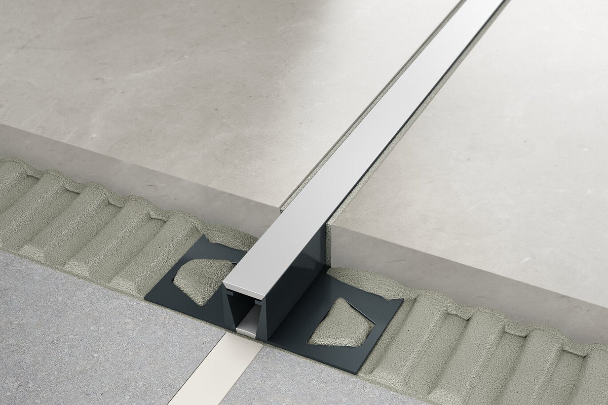 Schluter Systems DILEX-BWB 0.5-in W x 98.5-in L Cream PVC Tile Edge Trim