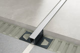 Schluter Systems DILEX-BWB 0.25-in W x 98.5-in L Grout Grey PVC Tile Edge Trim