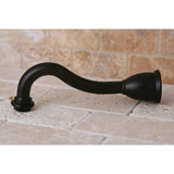 Elements of Design DK1887A5 Oil-Rubbed Bronze 8" Tub Spout, 1/2" IPS, Brass