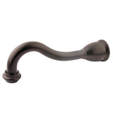 Elements of Design DK1887A5 Oil-Rubbed Bronze 8" Tub Spout, 1/2" IPS, Brass