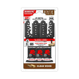 Diablo Demo Demon Bi-Metal Oscillating Blade for Clean Wood 1-1/4" 3/Pack