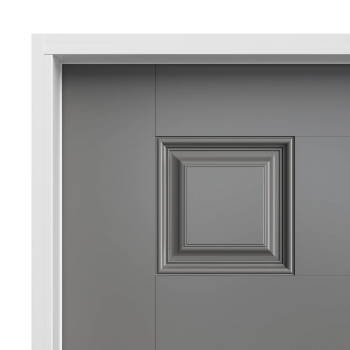 Masonite 32 in. x 80 in. 6-Panel Right-Hand Inswing Primed Smooth Fiberglass Prehung Front Exterior Door (No Brickmold)