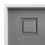 Masonite 32 in. x 80 in. 6-Panel Right-Hand Inswing Primed Smooth Fiberglass Prehung Front Exterior Door (No Brickmold)