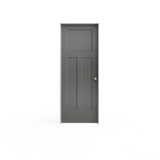 30 in. x 80 in. Masonite Winslow Primed 3-Panel Solid Core Composite Interior Door Slab