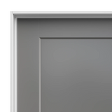Masonite Winslow 36-in x 80-in White 3-Panel Craftsman Solid Core Molded Composite Pre-Hung Interior Door