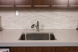 Schluter Systems RONDEC-STEP 0.375-in W x 98.5-in L Satin Nickel Aluminum Step Tile Edge Trim
