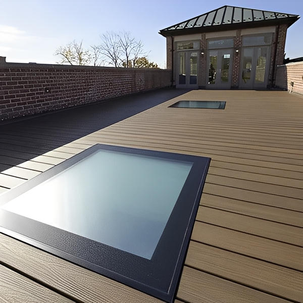 DXW Walkable Flat Roof Skylight - Triple Glazed - All Sizes image 2