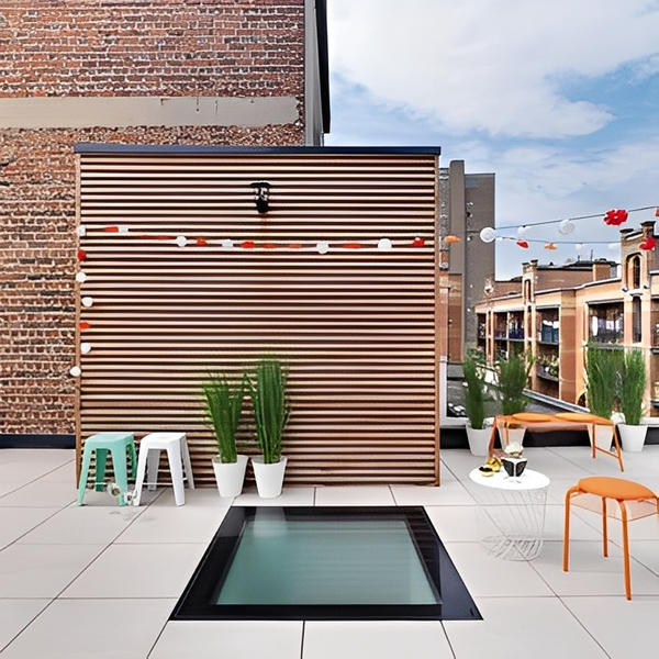 DXW Walkable Flat Roof Skylight - Triple Glazed - All Sizes image 3