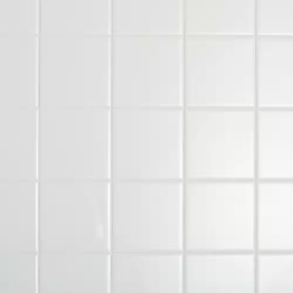 Daltile Restore Bright White 4-1/4 in. x 4-1/4 in. Ceramic Wall Tile (0.125 sq. ft./ Each)