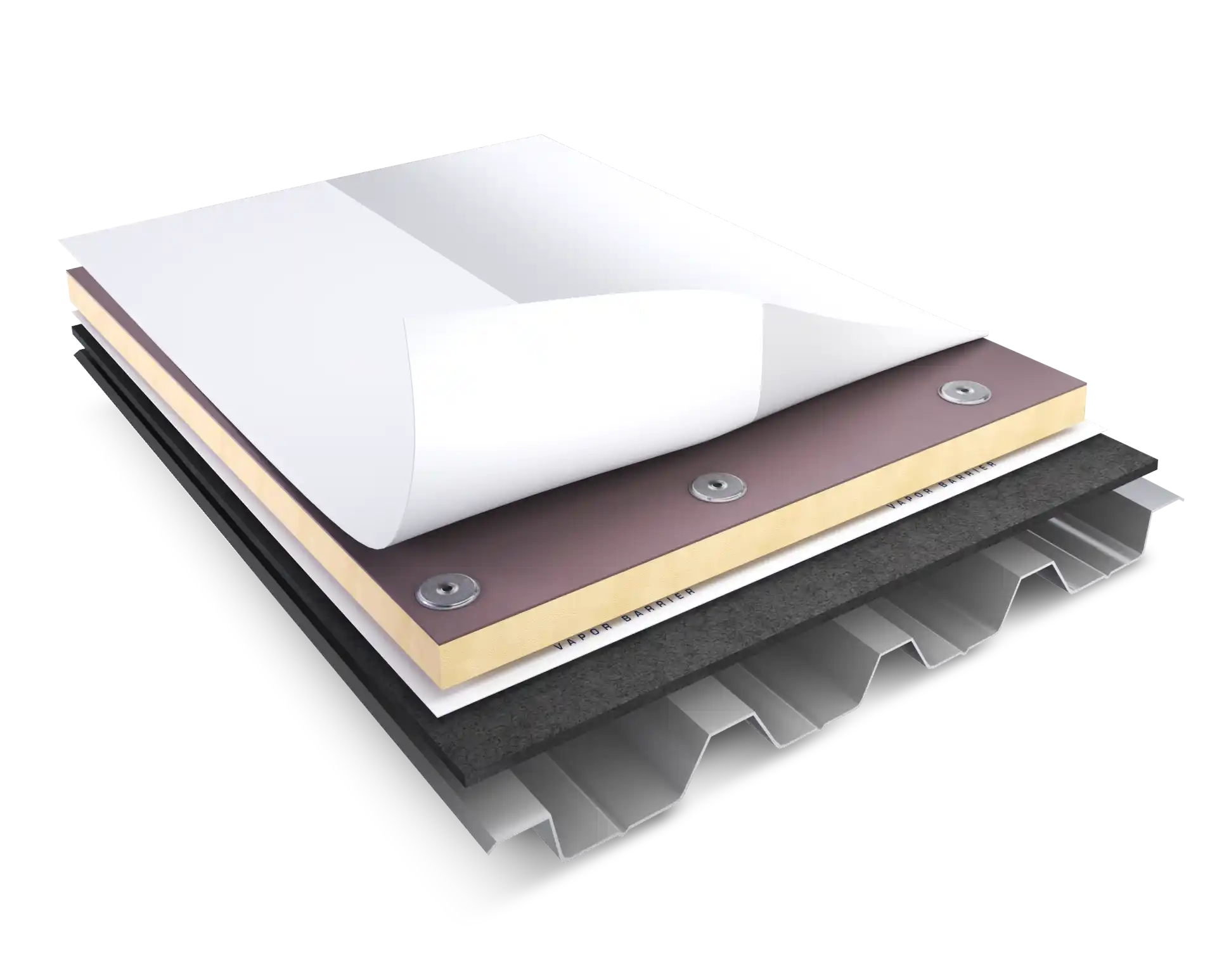 Duro-Last Duro-Guard ISO II Tapered (Y) 1.5" to 2.5", 4' x 4'