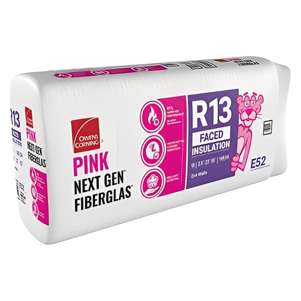 Owens Corning R-13 Kraft Faced Fiberglass Insulation Batts (All Sizes) image 2