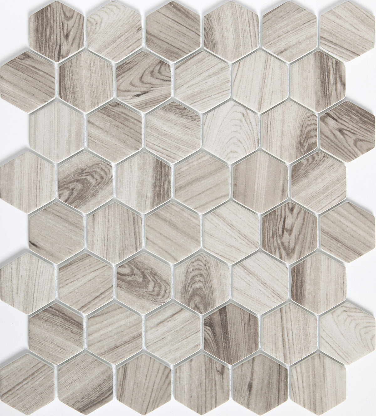 Emser Echo 14-Pack Brown Wood Look Glass Border Tile (11-in x 13-in)
