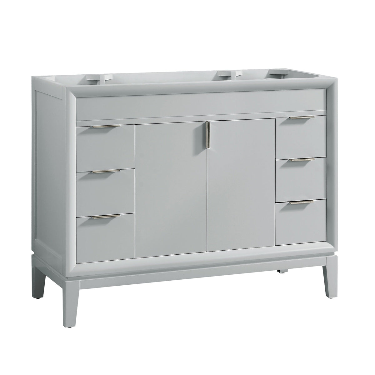 Avanity Emma 42-in Dove Gray Bathroom Vanity Cabinet
