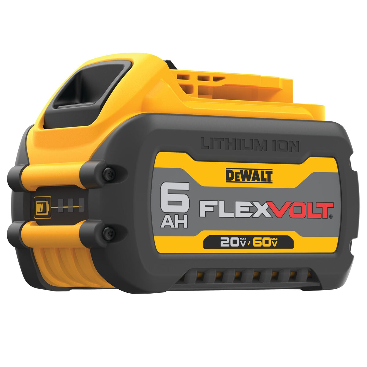 DEWALT FLEXVOLT 20V/60V MAX Lithium-Ion 6.0Ah Battery Pack — 6-Pack