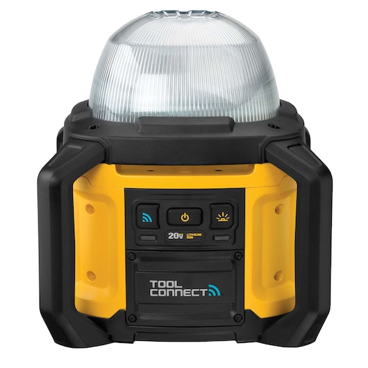 DEWALT 5000-Lumen LED Rechargeable Portable Work Light, 20V MAX, Tool Connect, Model DCL074 (Tool Only)