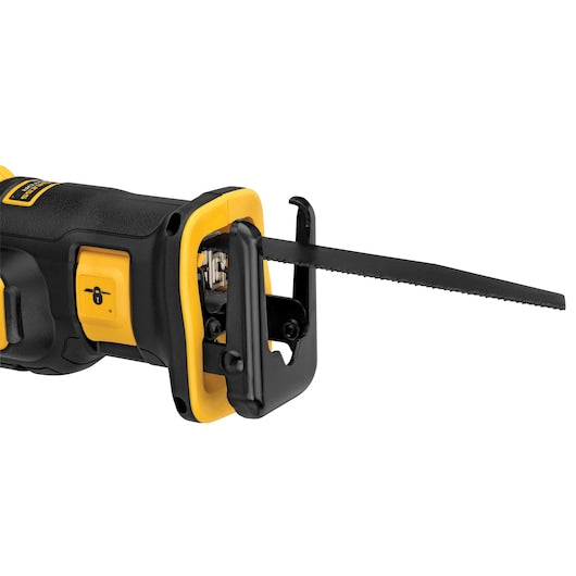 DEWALT 20-Volt MAX XR Cordless Brushless Compact Reciprocating Saw Kit with Two 5.0Ah Batteries, Charger and Bag