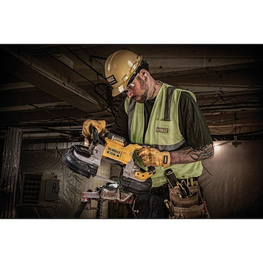DEWALT 20-Volt MAX Lithium Ion Cordless Deep Cut Band Saw (Tool Only) with Bonus XR 5Ah Battery Pack