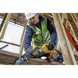 DEWALT FLEXVOLT 60V MAX Brushless Cordless Reciprocating Saw Kit with 2Ah Battery, Charger, Bag and Bonus Battery