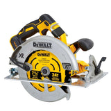 DEWALT 20V MAX XR Brushless Cordless 7-1/4 in. Circular Saw with Electric Brake, Tool-Only + 20V 5Ah Li-Ion Battery