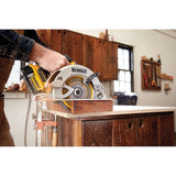 DEWALT 20V MAX XR Brushless Cordless 7-1/4 in. Circular Saw with Electric Brake, Tool-Only + 20V 5Ah Li-Ion Battery