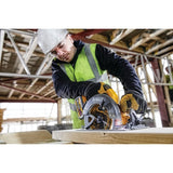 DEWALT FLEXVOLT 60V MAX Cordless Brushless 7-1/4 in. Circular Saw Kit with (2) 2Ah Batteries plus Bonus 2Ah Battery