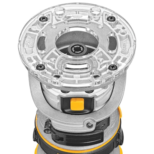 DEWALT Round Sub-Base for Compact Router, Clear Lexan (DNP613)