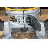 DEWALT 12 Amp Corded 2-1/4 HP Electronic Variable Speed Fixed Base Router with Soft Start (DW618)