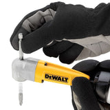 DEWALT IMPACT READY Right Angle Drill Attachment, 1/4 in. Hex, DWARA100