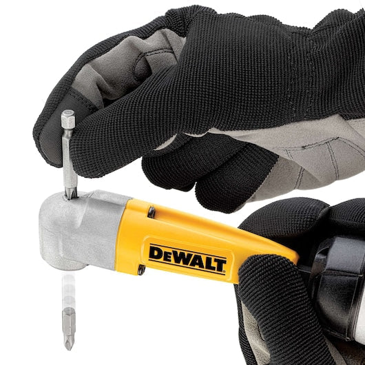 DEWALT DWARA100 Right Angle Attachment, 1/4 in. Hex, Impact Ready