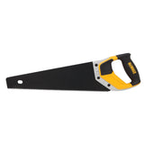 DEWALT 15 in. Hand Saw with Aluminum Handle, ToughCoat Low-Friction Blade