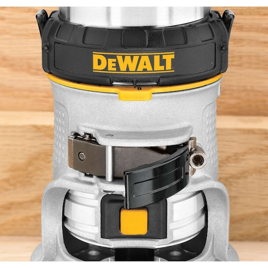 DEWALT 7 Amp Corded 1-1/4 HP Max Torque Variable Speed Compact Router with LEDs