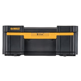 DEWALT TSTAK III 7 in. Stackable 6-Compartment Single Deep Drawer Small Parts & Tool Storage Organizer