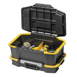 STANLEY Click 'N Connect 20 in. Deep 1-Touch Latch Tool Box with Lid Organizers
