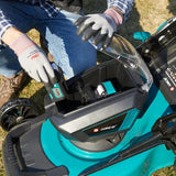 Electric Gardening Tools Liangye 40V Rechargeable Battery Operated Lawnmower with Mulching