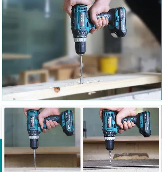 Electric Power Tool Factory Liangye 18V Cordless Battery Operated Screwdriver Drill 18V