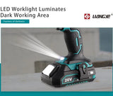 Electric Power Tool Factory Liangye 18V Cordless Battery Operated Screwdriver Drill 18V