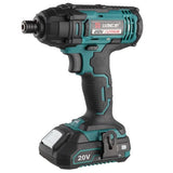 Electric Power Tools Combo Kit Liangye 18V Rechargeable Battery Operated Cordless Impact Driver and Hammer Drill