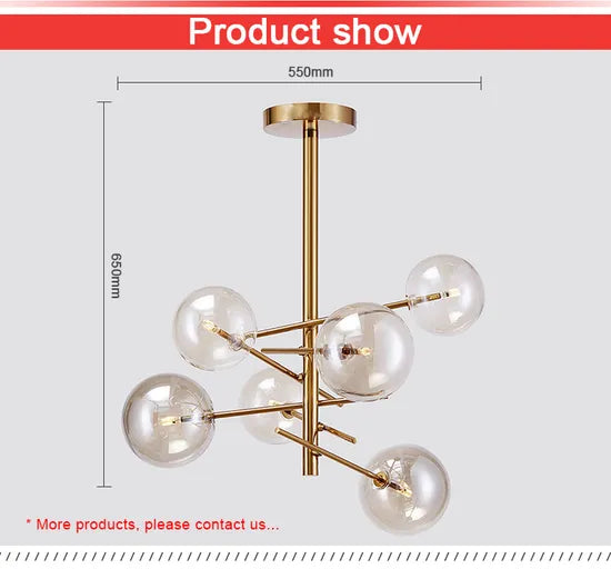 DLSS Lighting Energy Saving Iron Glass Material LED Lighting