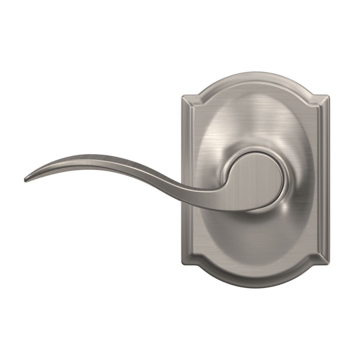 Schlage Accent Aged Bronze Passage Hall/Closet Door Lever with Camelot Trim
