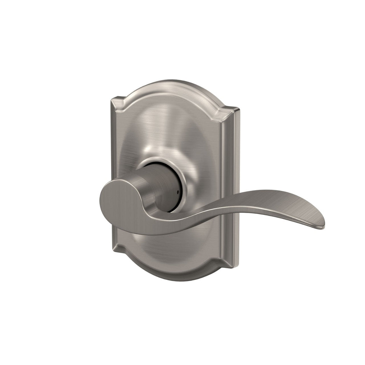 Schlage Accent Aged Bronze Passage Hall/Closet Door Lever with Camelot Trim