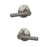 Schlage Broadway Satin Nickel Passage Hall/Closet Door Lever, F10 BRW