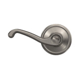 Schlage Flair Bright Brass Passage Hall/Closet Door Lever