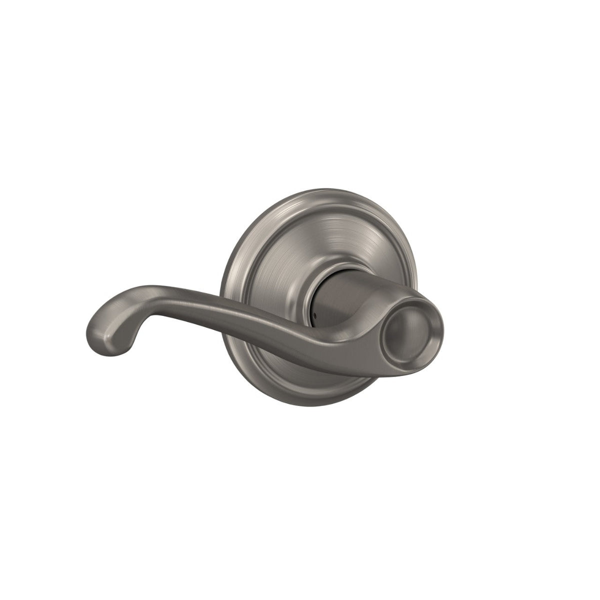 Schlage Flair Bright Brass Passage Hall/Closet Door Lever