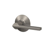 Schlage Latitude Satin Nickel Passage Hall/Closet Door Lever, 4-Pack