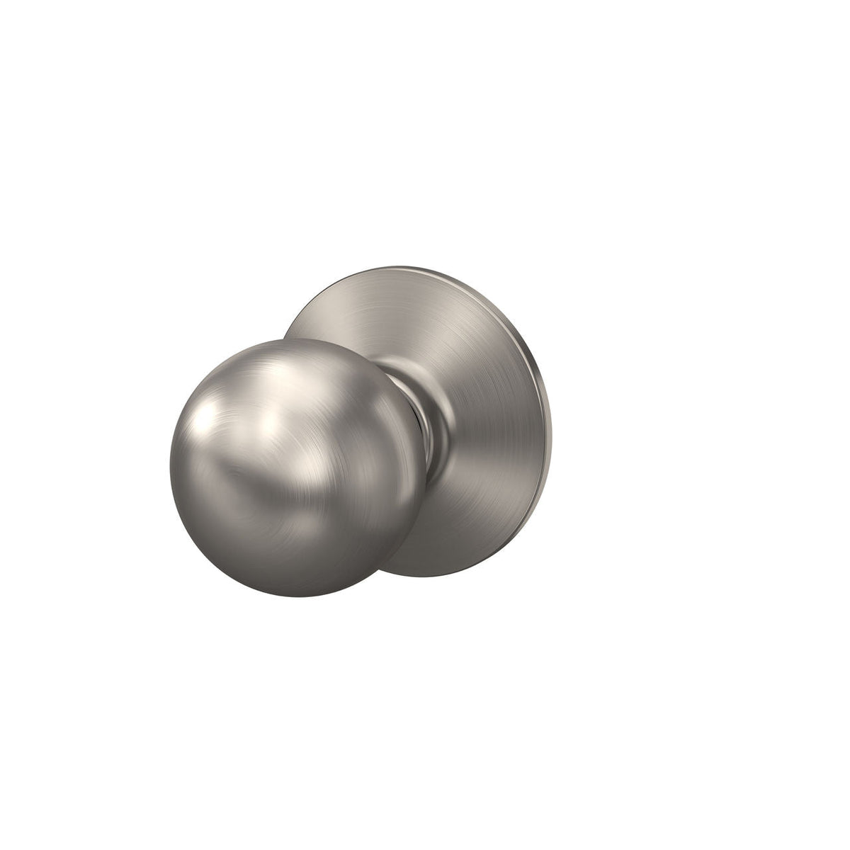 Schlage Orbit Satin Chrome Passage Lockset, ANSI Grade 2, 1-3/4 in Door Thickness