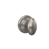 Schlage Siena Aged Bronze Passage Hall/Closet Door Knob with Wakefield Trim