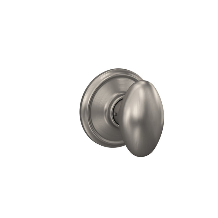 Schlage Siena Aged Bronze Passage Hall/Closet Door Knob with Wakefield Trim